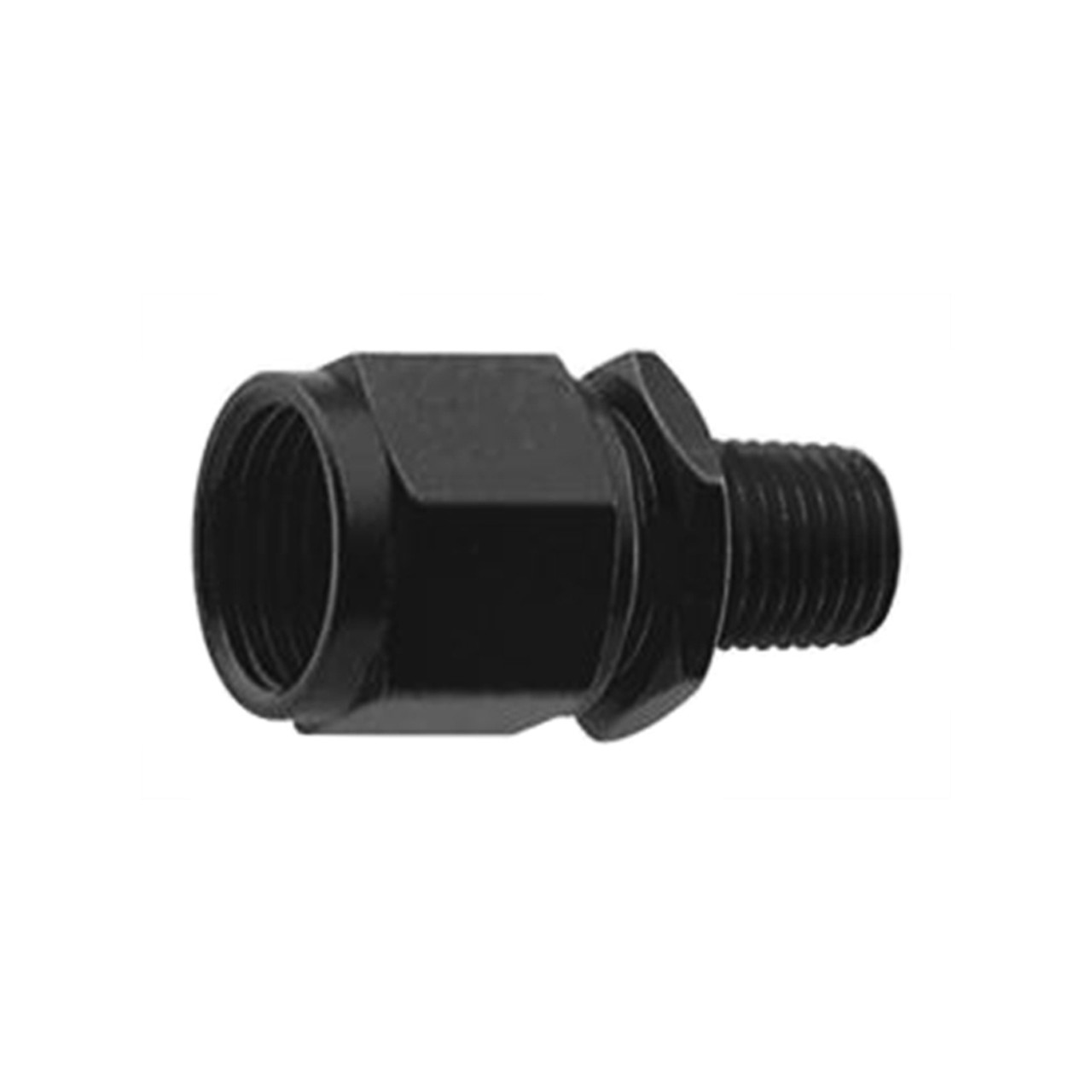 Fragola #10 Female Swivel to 3/8mpt Fitting Black