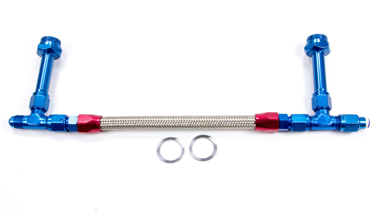 Fragola #6 Fuel Line Kit 7/8-20 Dual Inlet 4500