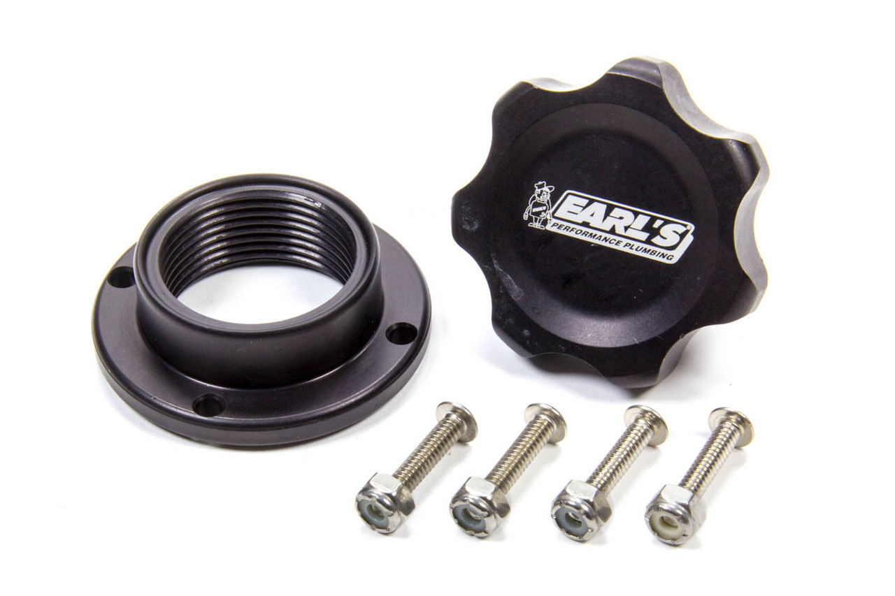 Earls Alm Fill Cap Kit w/Alm 4-Bolt Bung