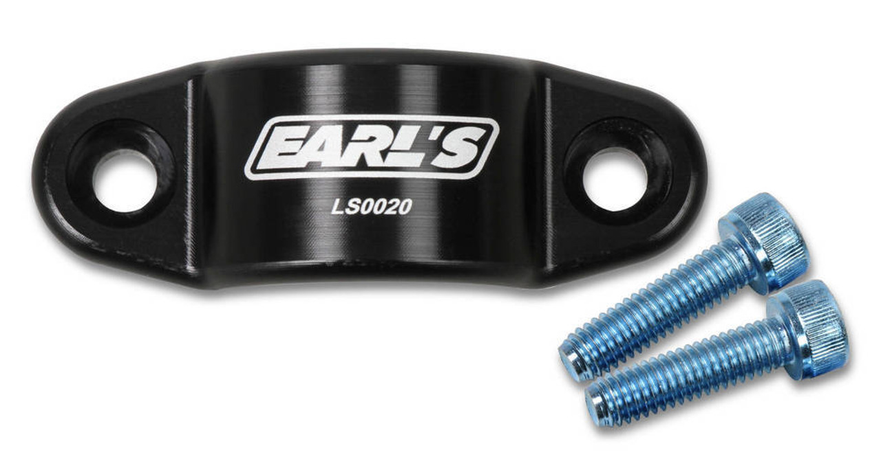 Earls LS Oil Cooler Block Off Plate w/ 1/8npt Port