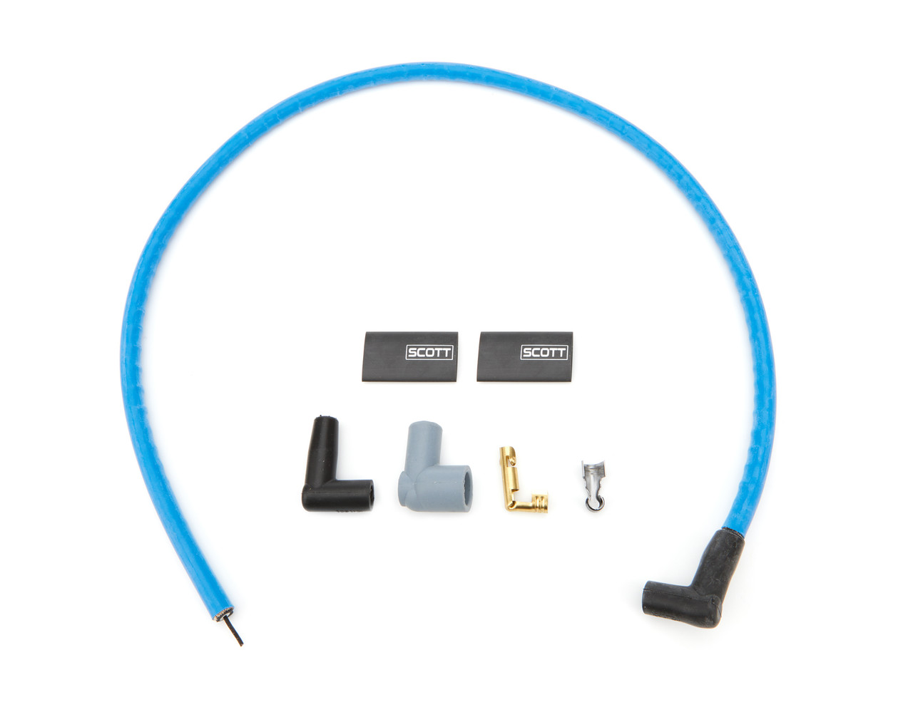 Scott Performance 36in Coil Wire Kit - Blue