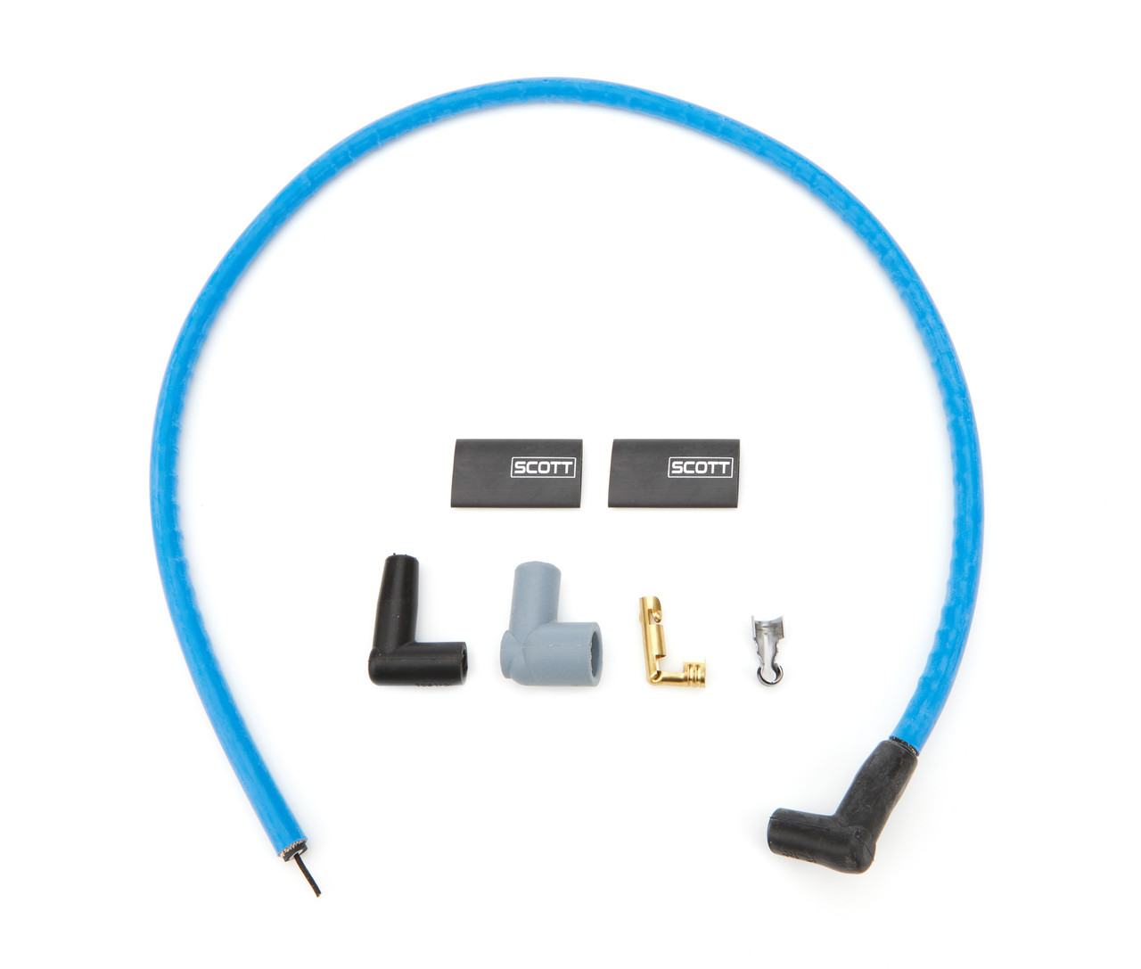 Scott Performance 48in Coil Wire Kit - Blue