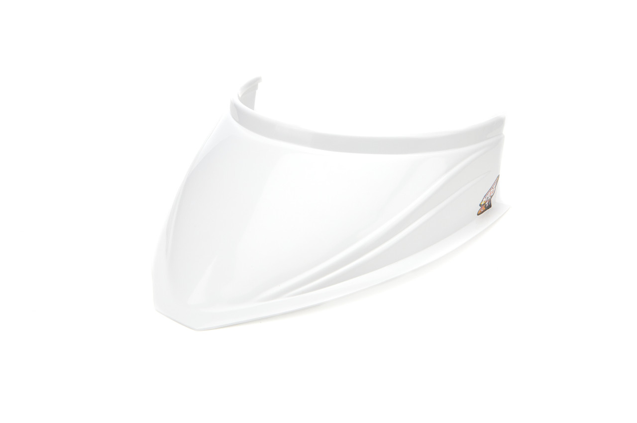 Fivestar MD3 Hood Scoop 5in Tall 18in Wide Curved White