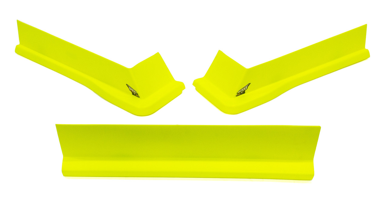 Fivestar Modified Aero Valance 3pc. Fluorescent Yellow