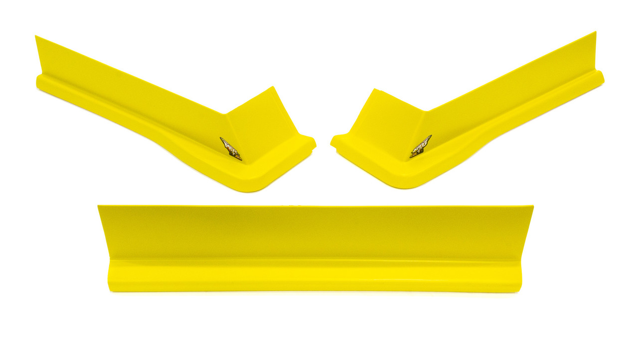 Fivestar Modified Aero Valance 3pc. Yellow