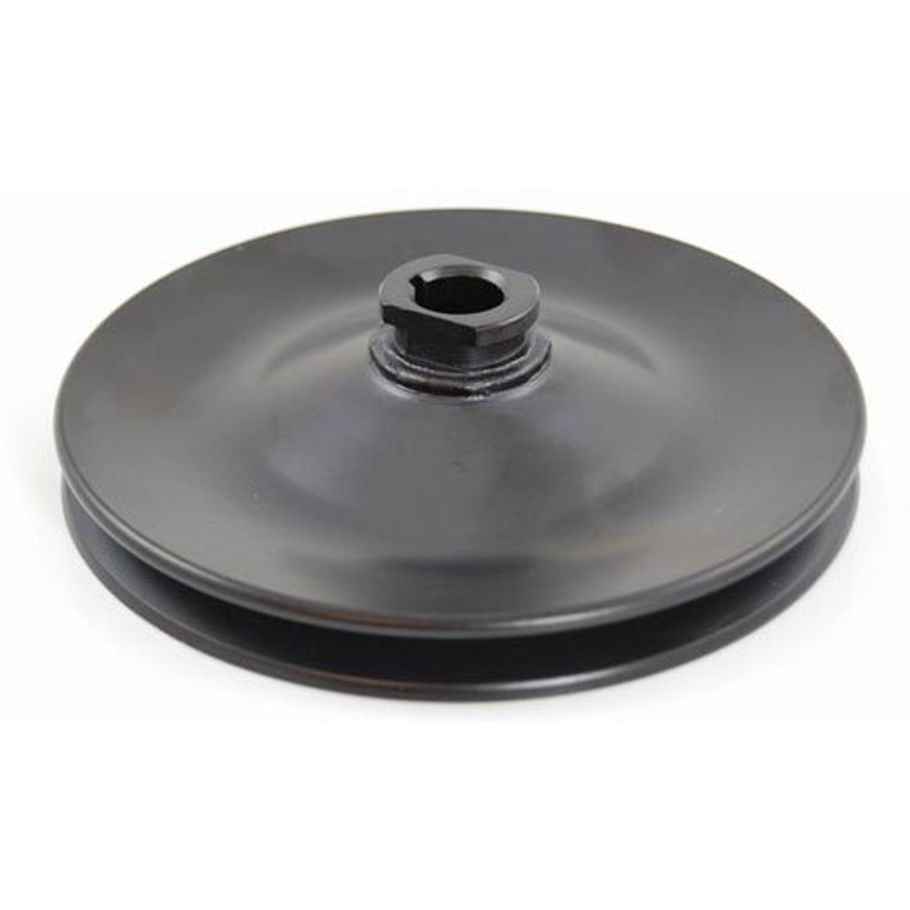 GM Power Steering Pulley Black Single Grooved