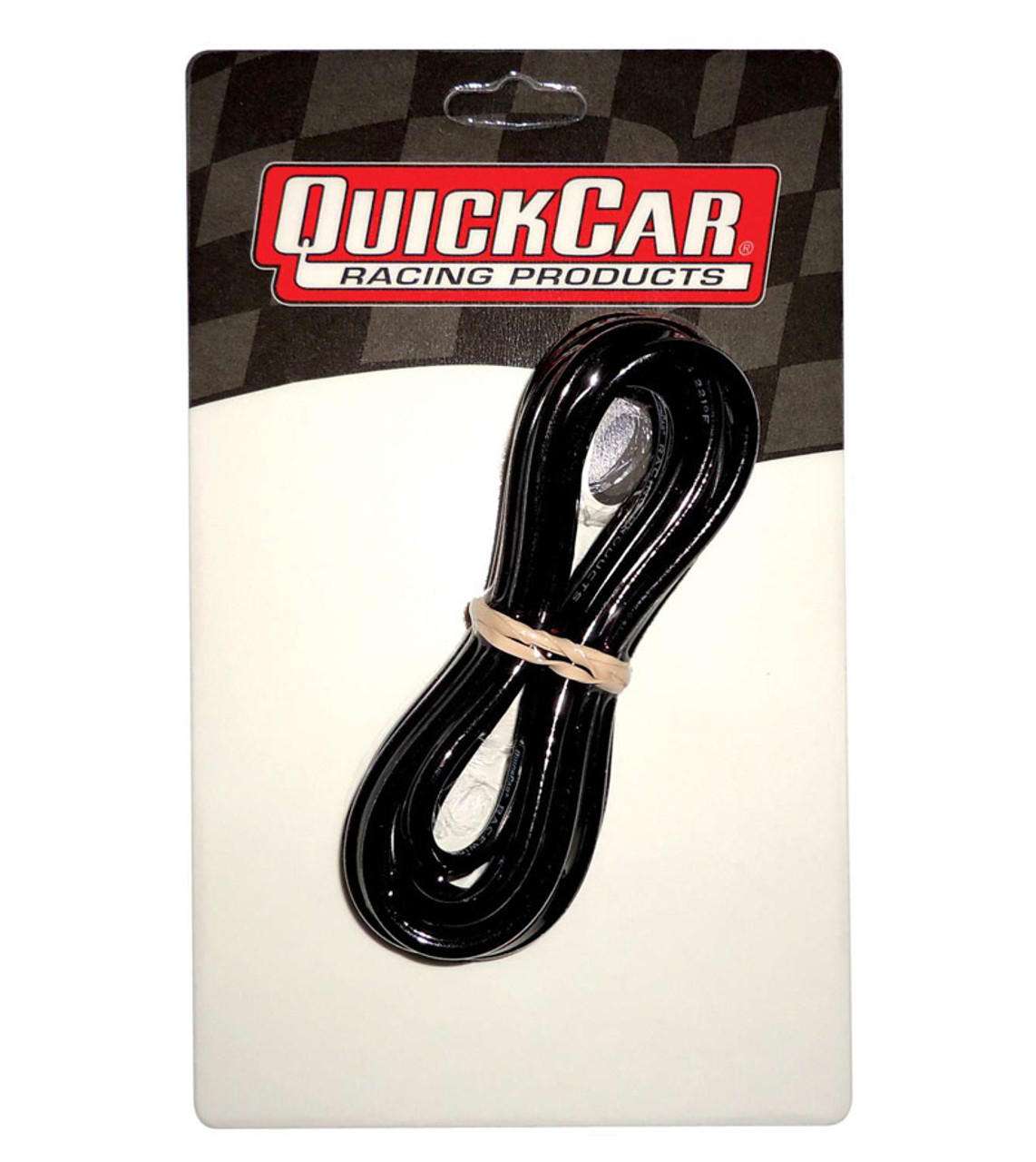 QuickCar Racing Products Wire 14 Gauge Black 10ft