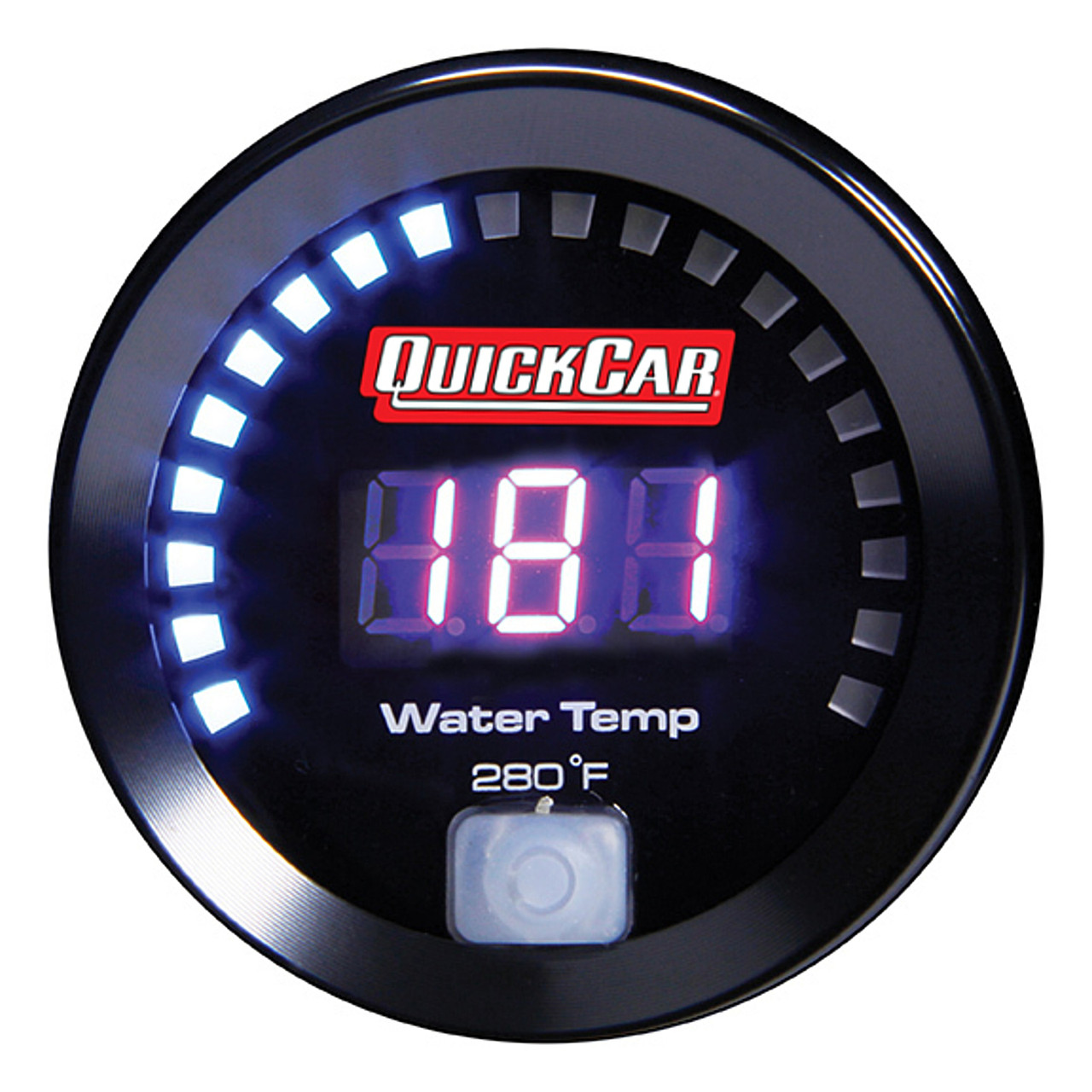 QuickCar Racing Products Digital Water Temp Gauge 100-280