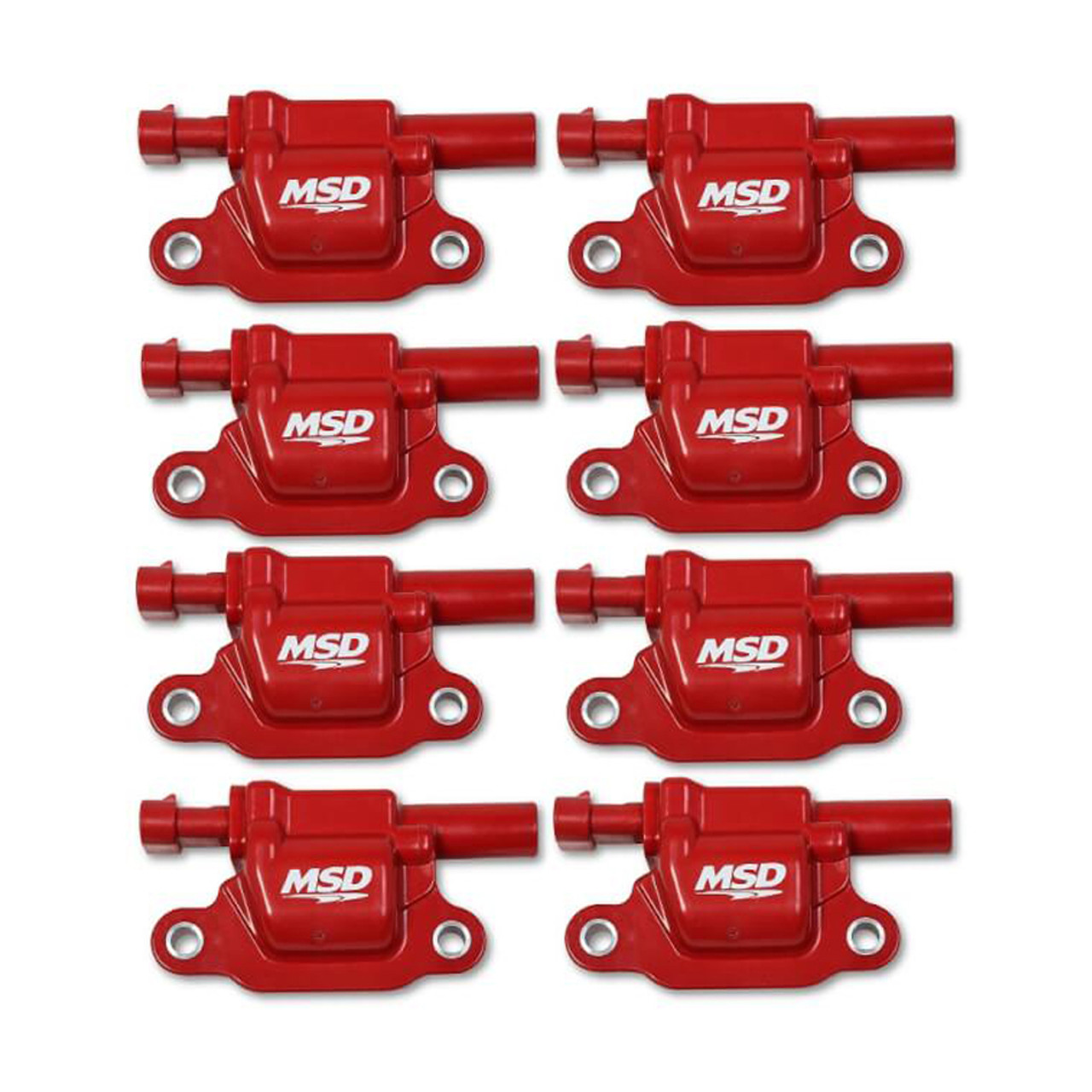 MSD Ignition Coil Red Square GM V8 2014-Up 8pk