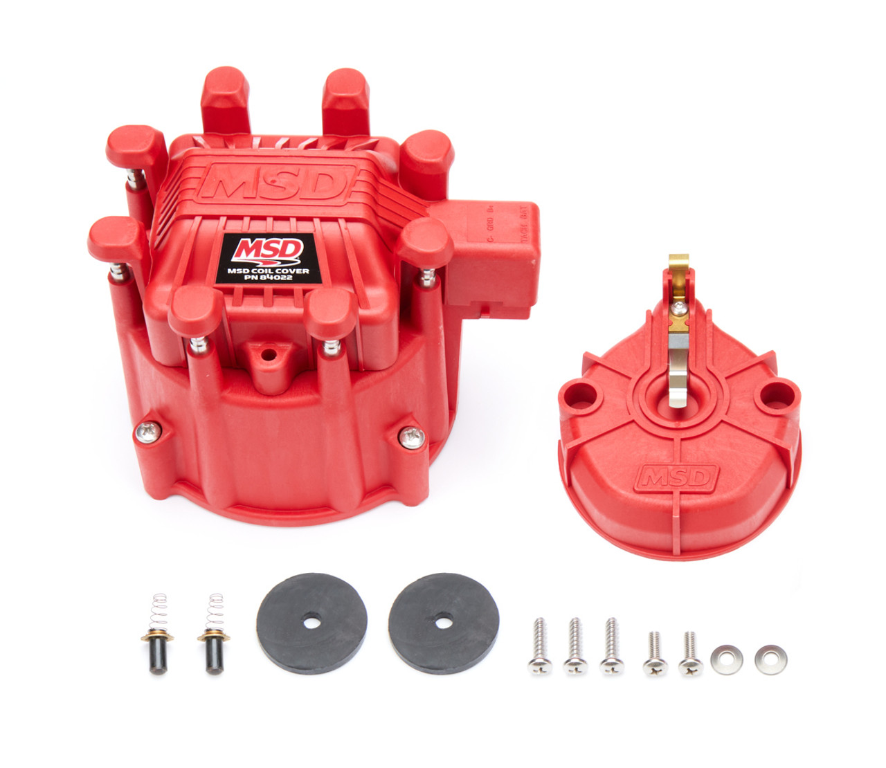 MSD Ignition Cap  Rotor  & Coil Cover Kit - GM HEI