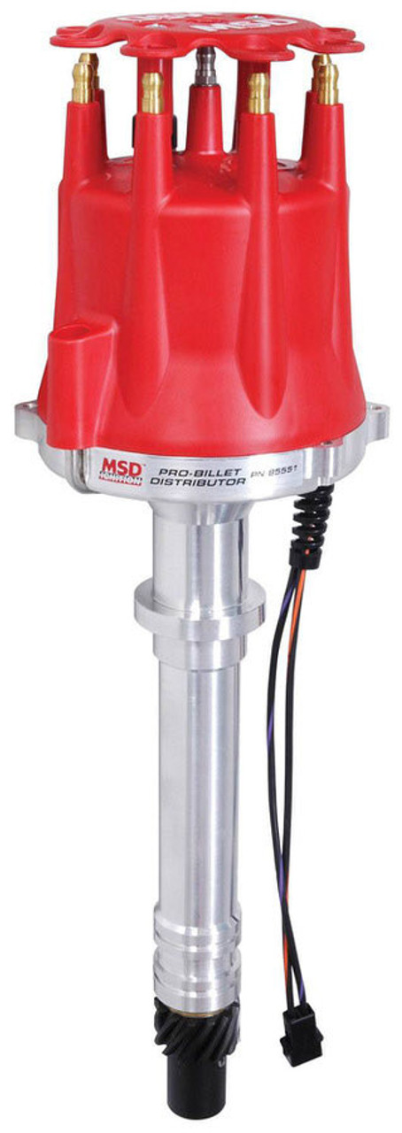 MSD Ignition Chevy Dist. V-8  Billet w/Cap & Rotor