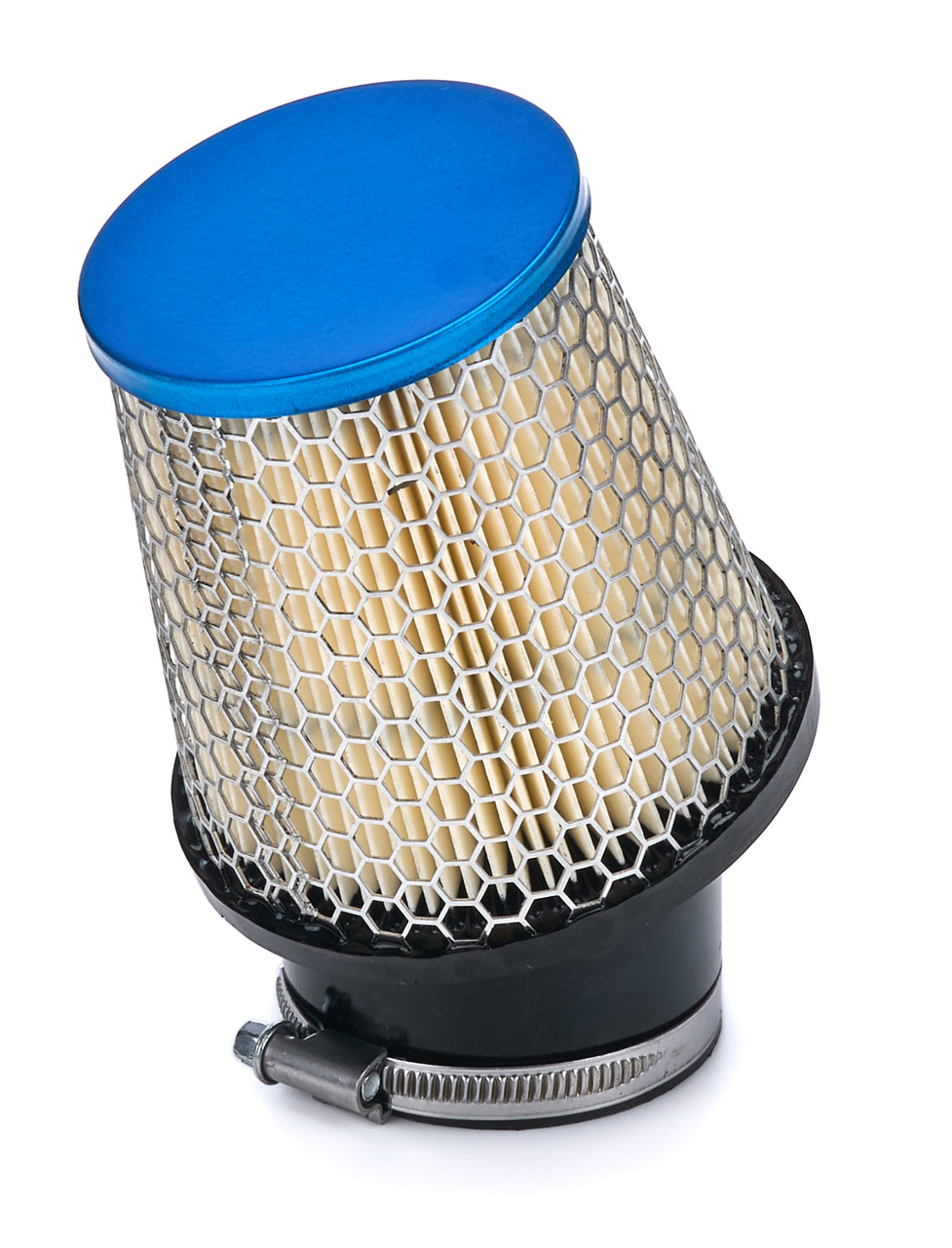 OTR Filters Filter Air Kart 2.437in Inlet 4in 20 Deg Blue - OTRCY11000BA