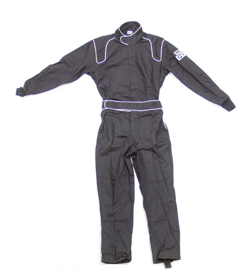 Crow Driving Suit Junior BK Proban Small 1-Piece - CRW24064