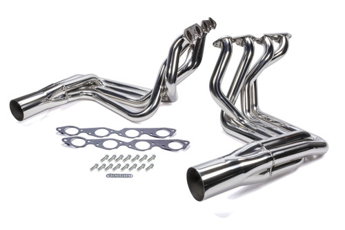 Dougs BBC Side Mount Headers 304 S/S - 63-82 Vette - DGHD381-SS