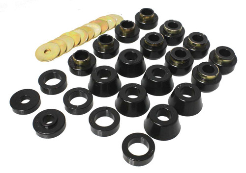 Energy Suspension 87-94 YJ Body Mounts Black - ENE2-4105G