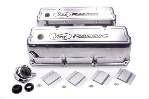 Ford 351C/400M Ford Racing Valve Cover Set - FRDM6582-Z351