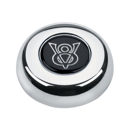 Grant Chrome Button-Ford V-8  - GRT5682