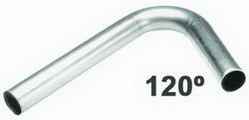 Hedman J-Bend Mild Steel 1.875 x 3in Radius 18 Gauge - HED12076