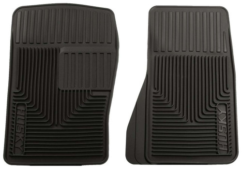 Husky Heavy Duty Floor Mats- Black - HSK51071