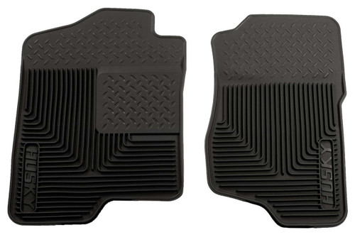 Husky Heavy Duty Floor Mats- Black - HSK51181