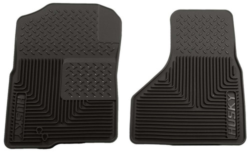 Husky Heavy Duty Floor Mats Black - HSK51221