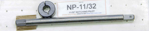 Isky Piston Notcher Pilot - 11/32 - ISKNP-1132