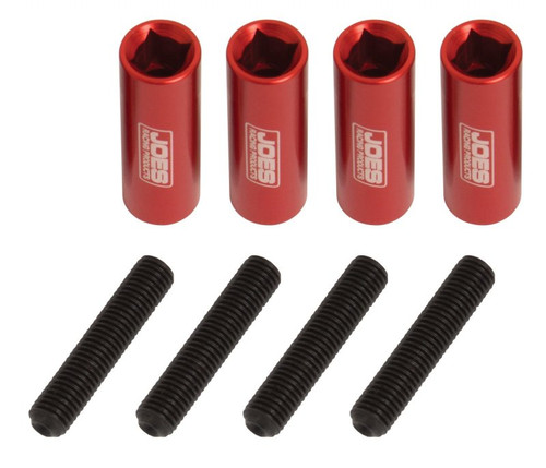 Joes Aluminum Valve Cover Nut Kit w/Studs 1/4-28 - JOE34352