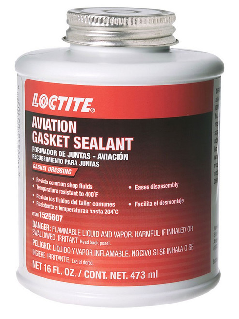 Loctite Aviation Gasket Sealant 16oz Brush Top Can - LOC1525607