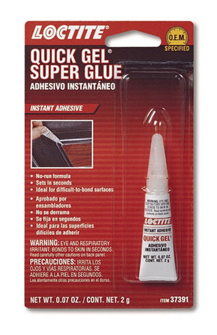Loctite Quick Gel Super Glue 2g/.07oz - LOC483624