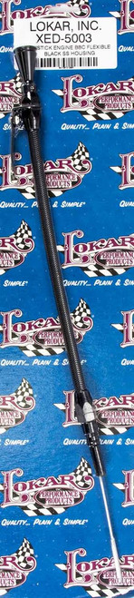 Lokar Flexible Engine Dipstick Black BBC - LOKXED-5003