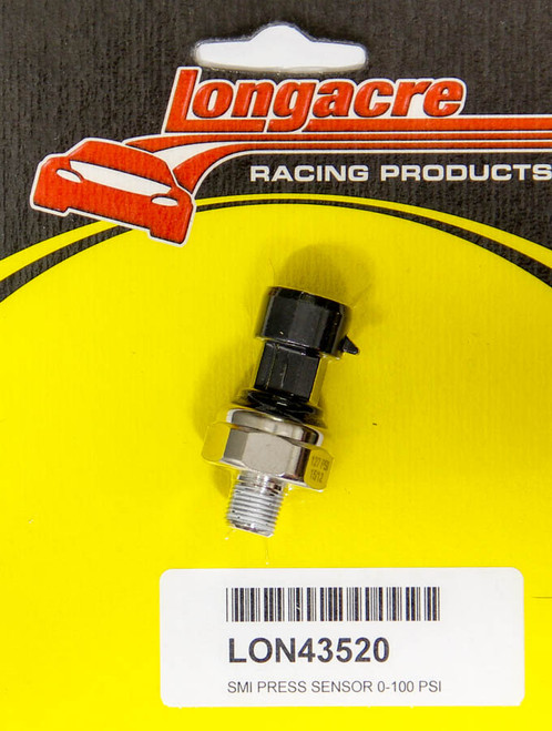 Longacre Pressure Sensor 0-100psi w/out QD Lead - LON52-43520