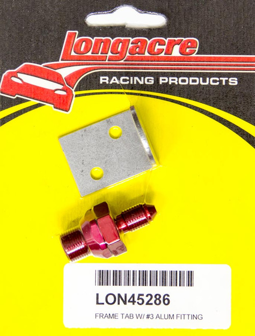 Longacre Brake Fitting w/Tab #3-3/16in Bulkhead - LON52-45286