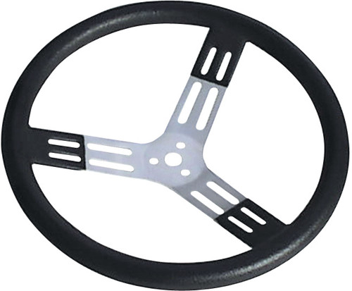 Longacre 15in. Steering Wheel Black With Bumps Nat. Fi - LON52-56820