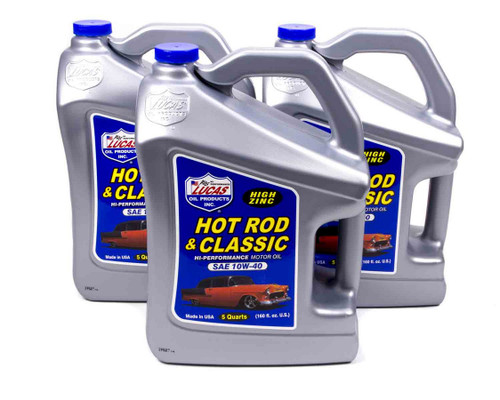 Lucas 10w40 Petroleum Oil 3x5 Qt Jug - LUC10683-3