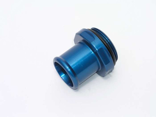 Meziere 1.25in Hose Water Neck Fitting - Blue - MEZWN0031B