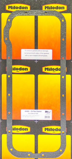 Milodon Oil Pan Gasket - BBF FE  - MIL40450