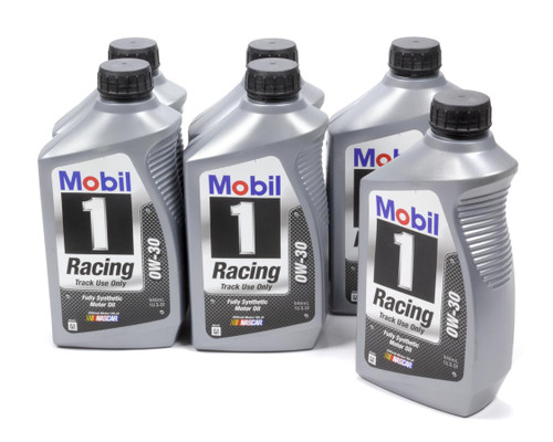 Mobil 1 0w30 Racing Oil Case 6x1 Qt - MOB102622
