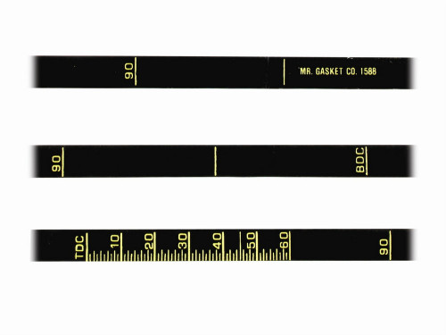 Mr. Gasket Sbc 6-3/4in Timing Tape  - MRG1588