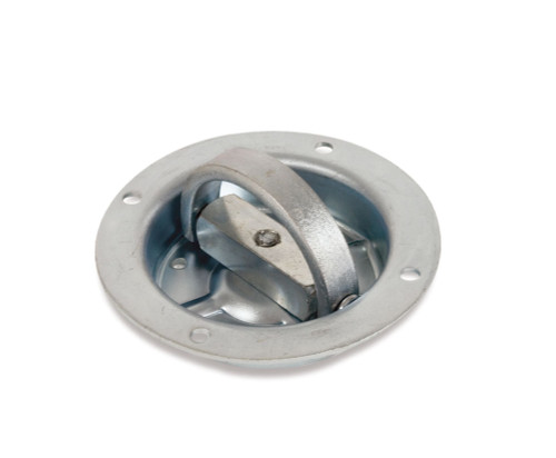 Macs Recessed D-Ring 360 Deg Swivel Zinc - MTD330003