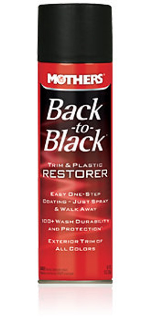 Mothers Back To Black Restorer 10oz. Aerosol - MTH06110