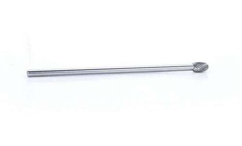 Powerhouse Carbide Burr - Dbl Cut Solid 3/8 Oval w/6in Shk - POW353606