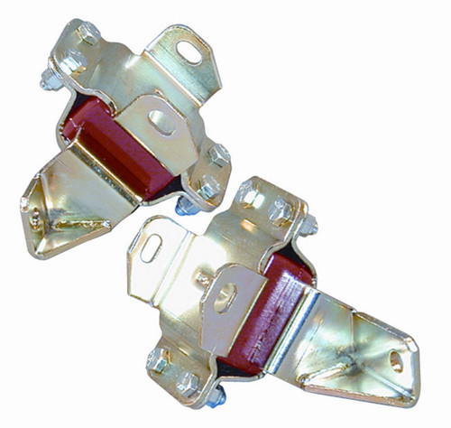 Prothane Red Mustang Motor Mounts  - PTN6-503