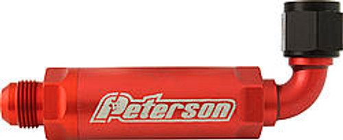 Peterson #10AN 90 Deg.Inline Fltr  - PTR09-0407