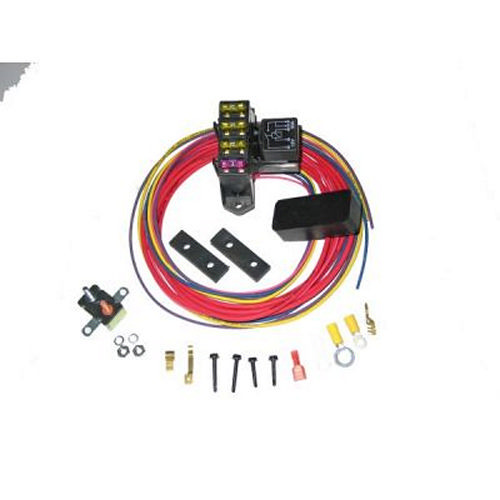 Painless 3 Circuit Fuse Block Weather Resistant - PWI70213