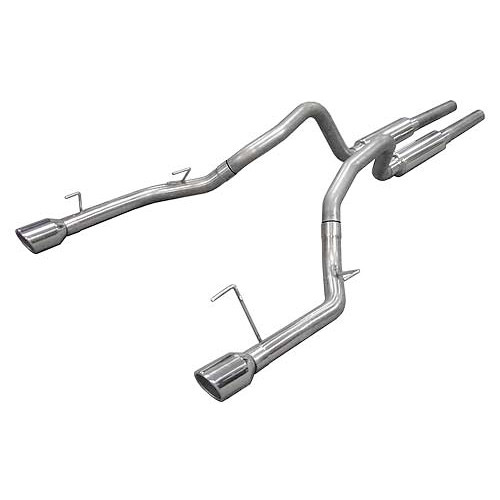 Pypes 11- Mustang 3.7L 2.5in Cat Back Exhaust System - PYPSFM79