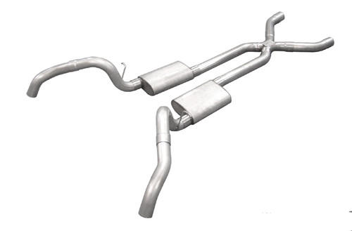 Pypes 67-69 Camaro 3in Cross Member Back Exhaust - PYPSGF63R