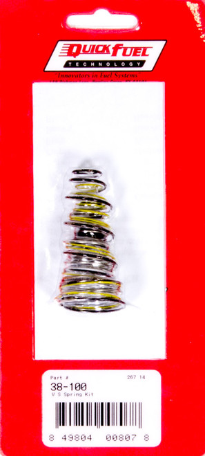 Quick Fuel Vacuum Secondary Spring Kit - QFT38-100