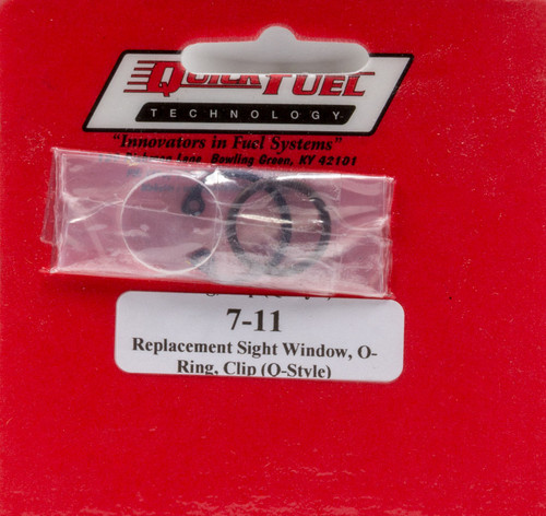 Quick Fuel Replacement Sight Window O-Ring Clip (Q-Style) - QFT7-11