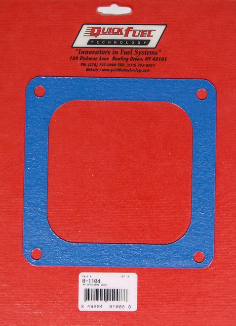 Quick Fuel 4500 Open Flange Gasket - Non-Stick - QFT8-1104