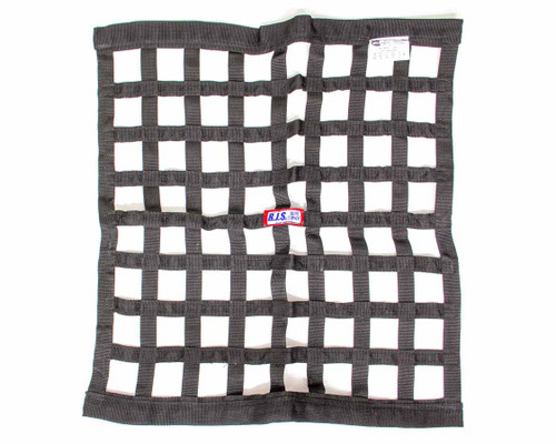 RJS Ribbon Window Net 24x24 Black SFI - RJS10000601